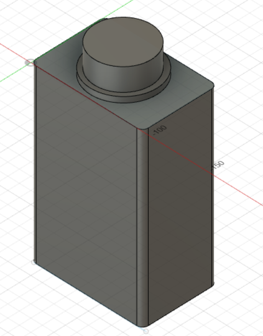 Acetone bottle