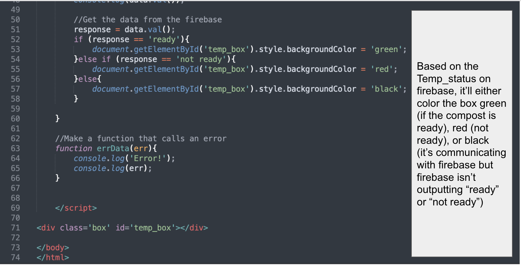 html code