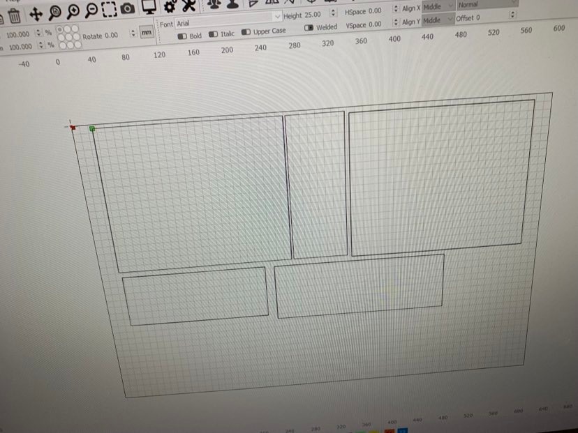 laser cut wood panels