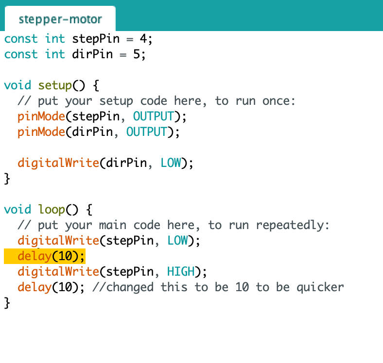 first code