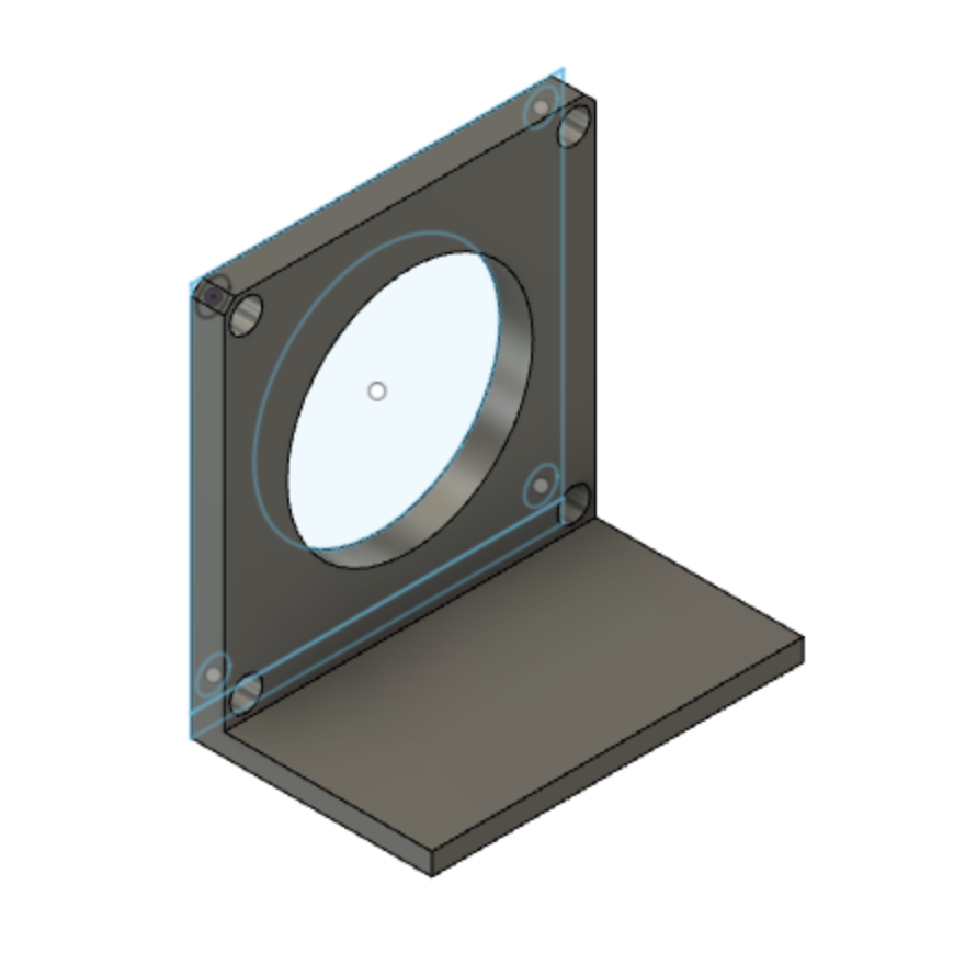 stepper motor mount